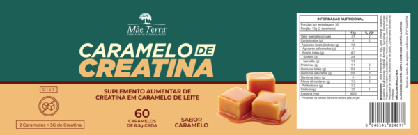 Caramelo de Creatina Diet 1,5g por unidade - Image 2